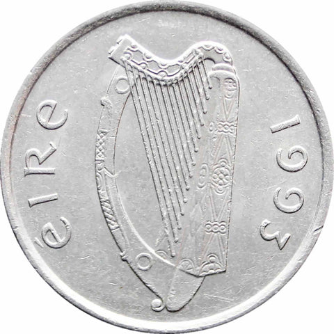 1993 Ireland 5 Pingin Coin (small type)