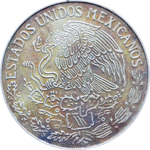 1974 One Peso Mexico Coin Portrait of José María Morelos