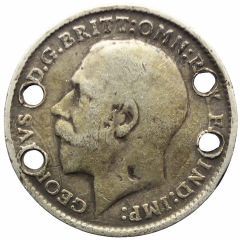 1912 3 Pence George V Silver Coin United Kingdom Maundy