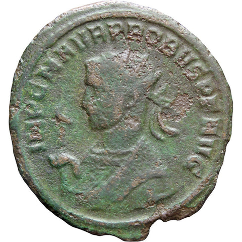 276 - 282 A.D Roman Empire Probus Antoninianus Coin Siscia Mint