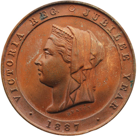 1887 Queen Victoria Jubilee Medallion by Heaton