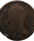 1788 8 Maravedis Spain Coin Carlos III Collectibles