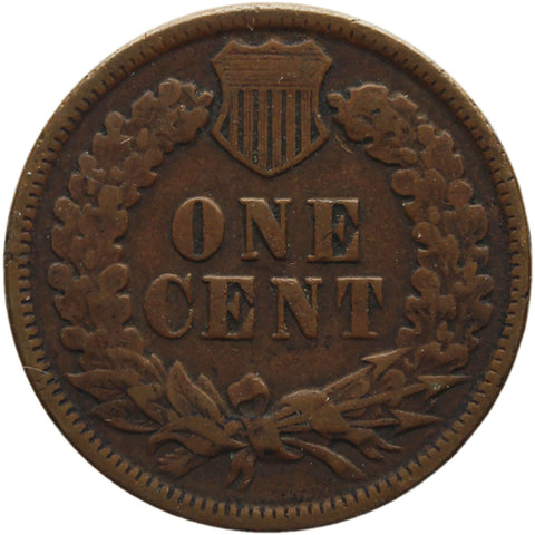 1881 One Cent United States Indian Head Coin