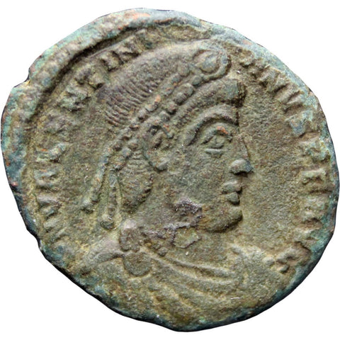 364 – 375 Roman Empire Valentinian I Nummus Coin Mint Siscia