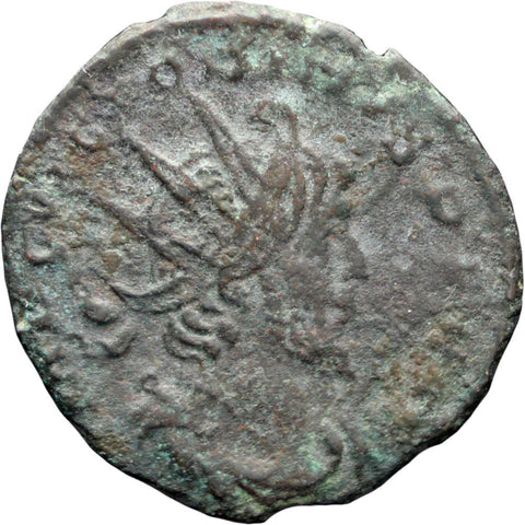 268 – 271 A.D. Gallic Empire Victorinus Coin Antoninianus Mint Cologne INVICTVS