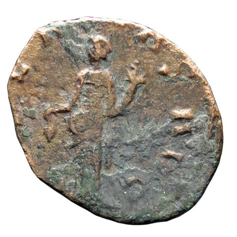 253 - 268 A.D Roman Empire Gallienus Bronze Antoninianus Coin Siscia Mint VBERITAS AVG