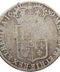 1689 Half Crown William and Mary Silver Coin United Kingdom