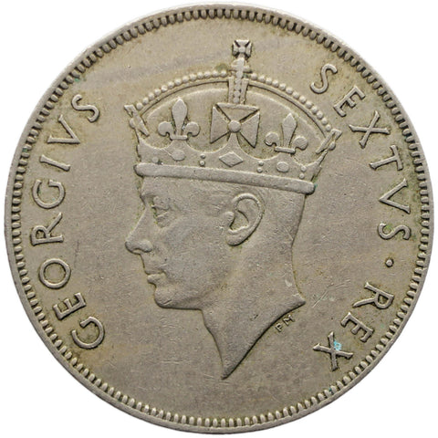 1948 One Shilling East Africa Coin George VI