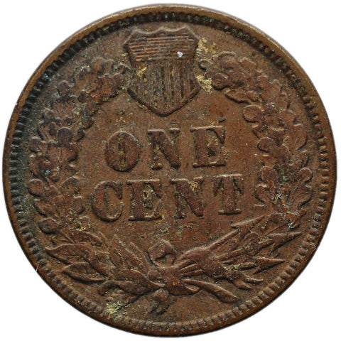 1880 One Cent United States Coin Indian Head