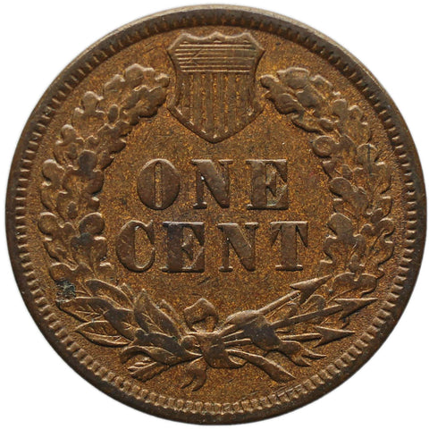 1891 One Cent United States Indian Head Coin