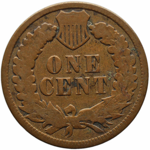 1889 One Cent US Coin Indian Head