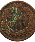 1901 One Cent US Coin Indian Head