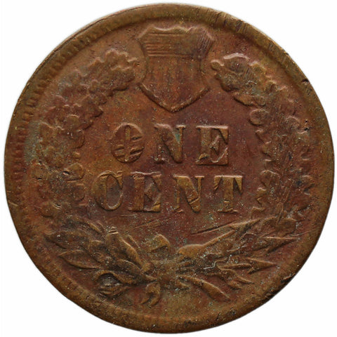 1896 One Cent US Coin Indian Head