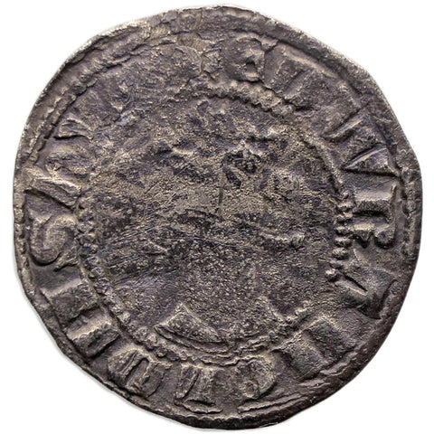 1299-1301 Edward I Penny England Coin Canterbury Mint Class 9b Silver