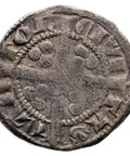 1299-1301 Edward I Penny England Coin Canterbury Mint Class 9b Silver