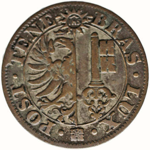 1840 5 Centimes Switzerland Canton Geneva Coin