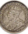 1918 10 Cents Canada Coin George V Silver