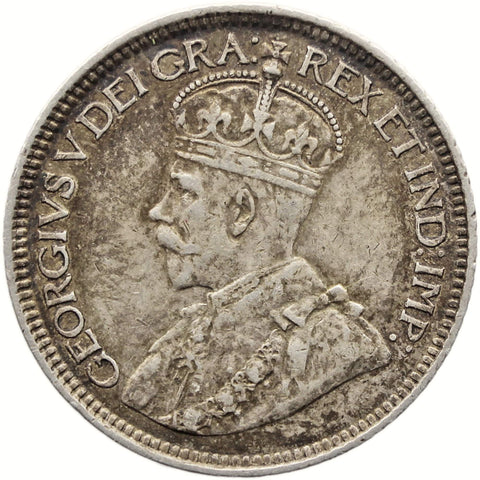 1918 10 Cents Canada Coin George V Silver