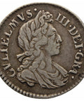 1698 3 Pence William III Coin Maundy England Silver