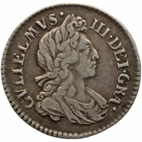 1698 3 Pence William III Coin Maundy England Silver