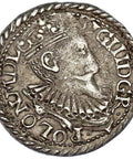 1598 3 Groschen Trojak Olkusz Mint Polish–Lithuanian Coin Sigismund III Vaza Silver