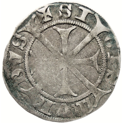 1460-1490 1 Kreuzer Tyrol Austria Coin Sigismund Silver