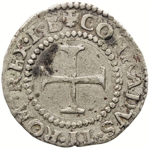 1577 1 Cavallotto Republic of Genoa Italy Coin Silver