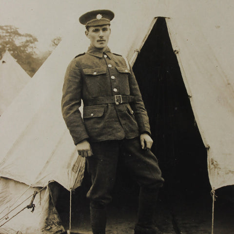 WWI Summer Camp British Army Soldiers Photography Military