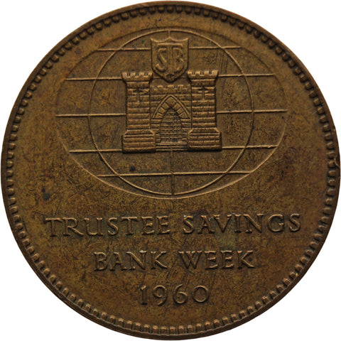 1960 British Medal Token Trustee Savings Bank Week