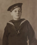 HMS Young Cadet Studio Photography WW1 Era Navy Military