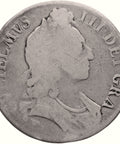 1696 Crown William III Coin UK Silver