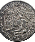 1848 15 Centesimi Republic of Venice Coin Silver