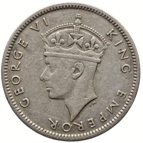 1942 S Sixpence Fiji Coin George V Silver San Francisco Mint